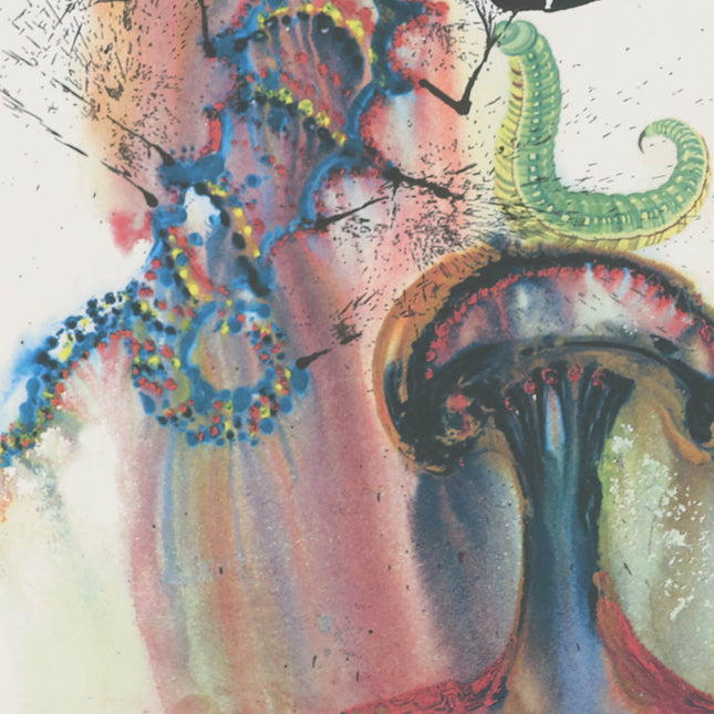 Advice from a Caterpillar - Salvador Dali (1904-1989)