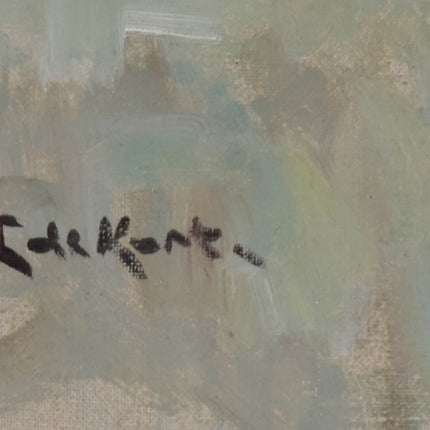 Cornelis de Kort (1910-1996) - Vrouw en kind bij woonwagens