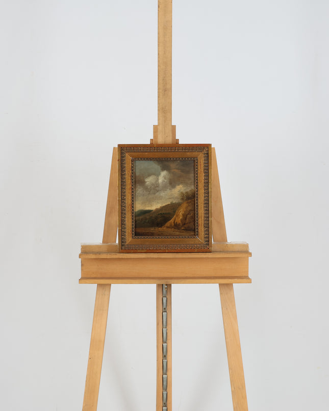 Hilly landscape with figures
