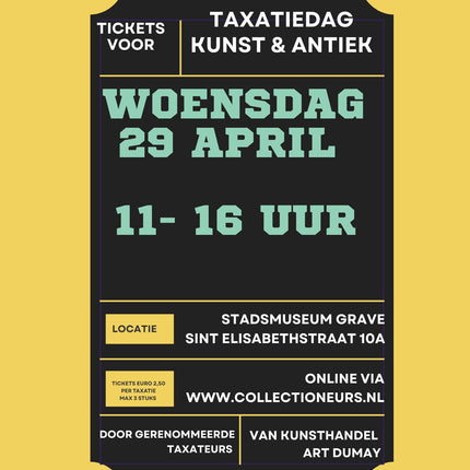 Taxatiedag Stadsmuseum Grave - 29 April 2026
