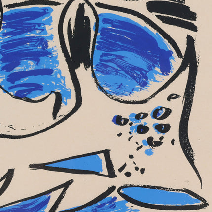 JAS (Johannes Adrianus Smit, 1945–2002) - Blue Flower