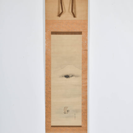 Mount Fuji - Japanse scroll - Edo Periode