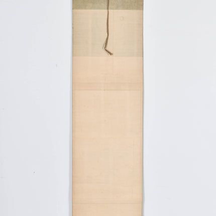 Japanese town in the mountains - Japanse scroll - Edo Periode