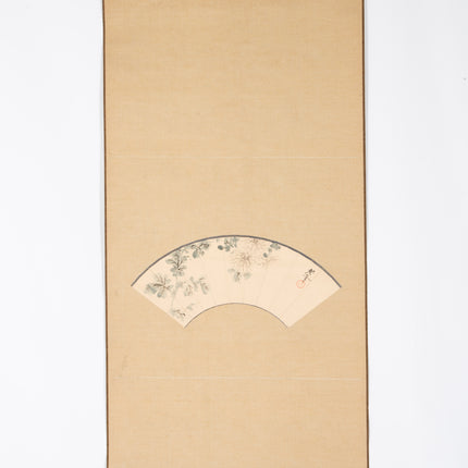 Sensu 扇子 - Japanse scroll - Meiji Periode