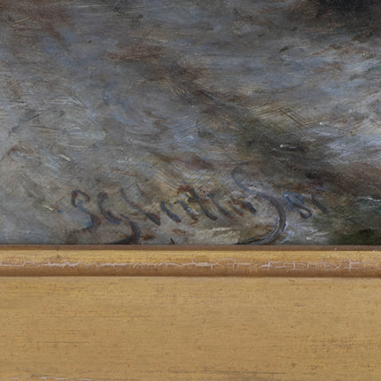 Petrus Gerardus Vertin (1819-1893) - Winterstadsgezicht