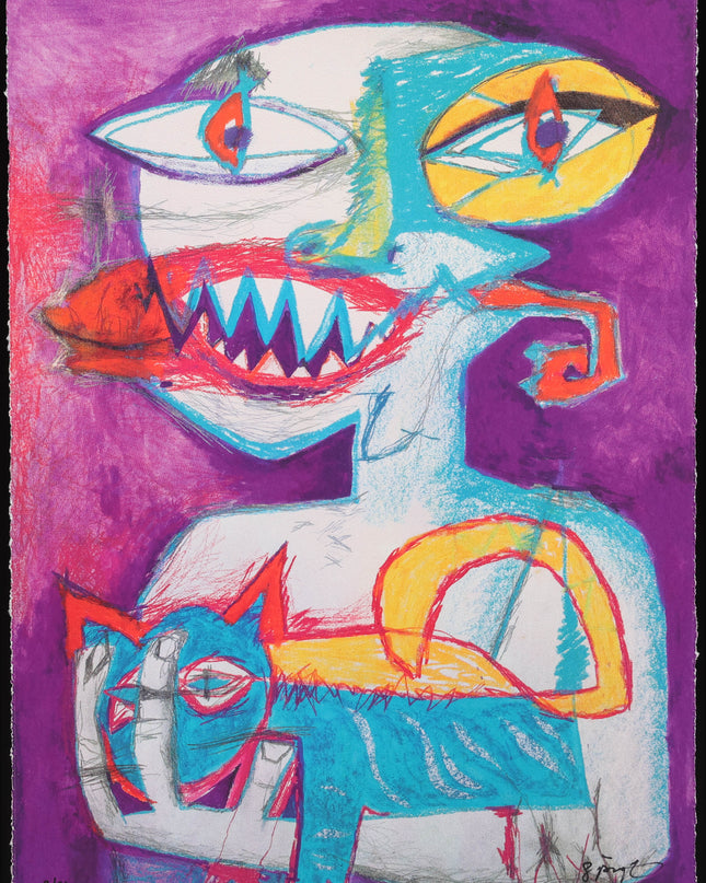 Frederique Spigt (1957) - Figuur met kat