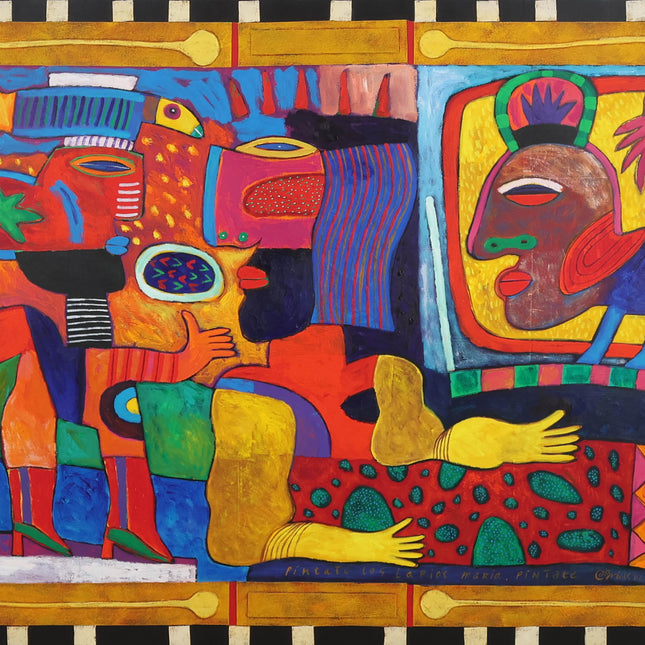 Pintate los bios Maria, pintate