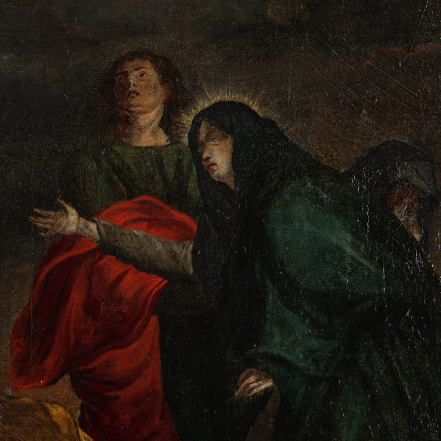 Christus aan het kruis - Europese school XVIII