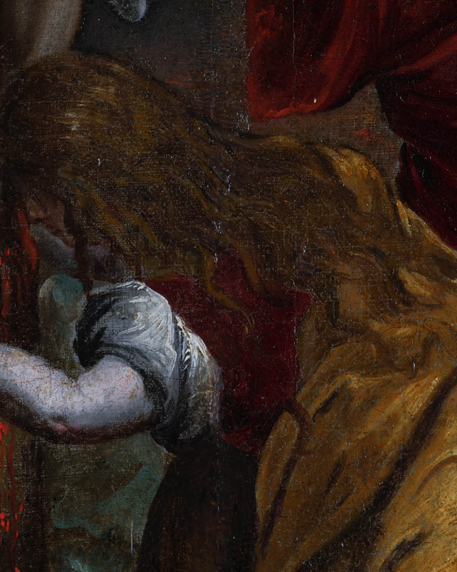 Christus aan het kruis - Europese school XVIII