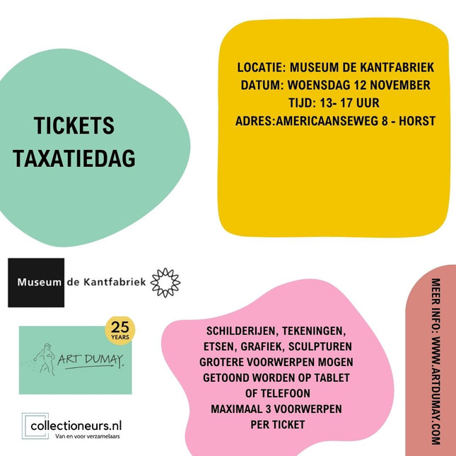 Taxatiedag Museum de Kantfabriek - Horst 12 november