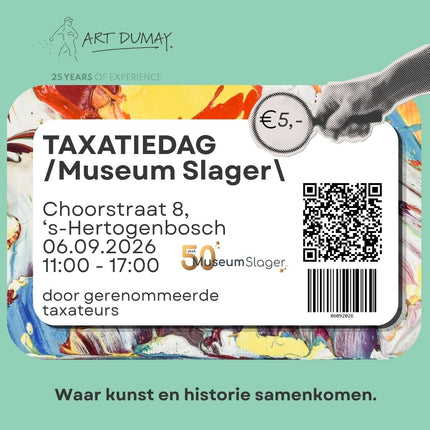 Taxatiedag Museum Slager - 's Hertogenbosch - zondag 6 september  2026