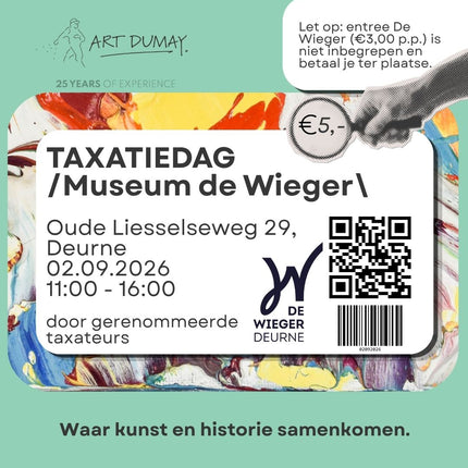 Taxatiedag Museum de Wieger - Deurne - woensdag 2 september 2026