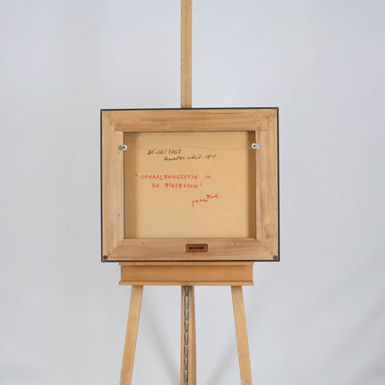 Peter Bol (1947) - Ophaalbruggetje in de Biesbosch