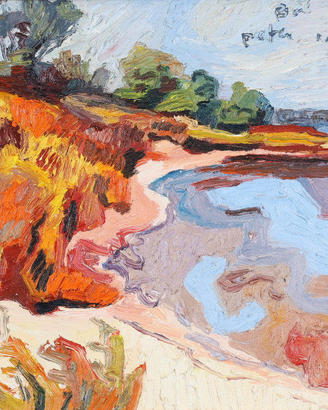 Peter Bol (1947) - Zomers landschap