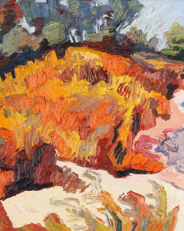 Peter Bol (1947) - Zomers landschap