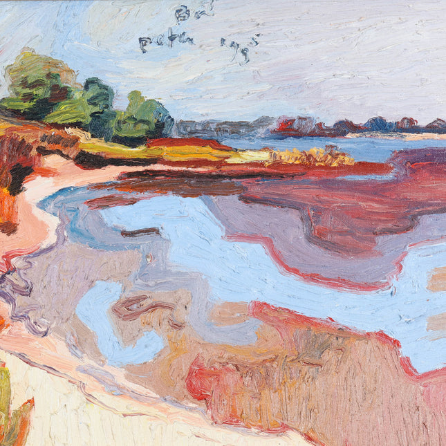 Peter Bol (1947) - Zomers landschap