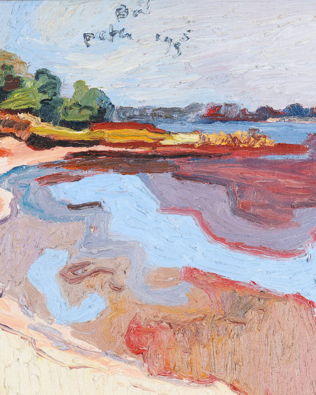 Peter Bol (1947) - Zomers landschap