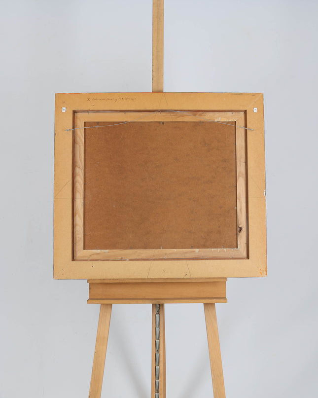 Peter Bol (1947) - Vaas met witte tulpen