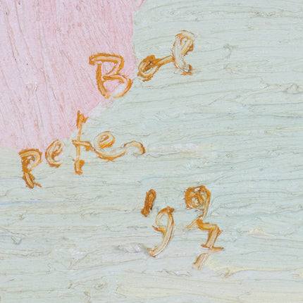 Peter Bol (1947) - 	Biesbosch, zicht op de Pannekoek