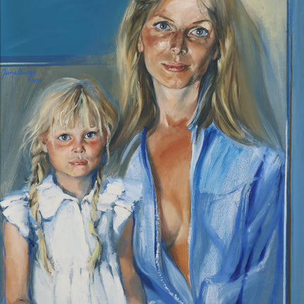 Moeder en dochter -  Jan M.C. Asselbergs (1937-2015)