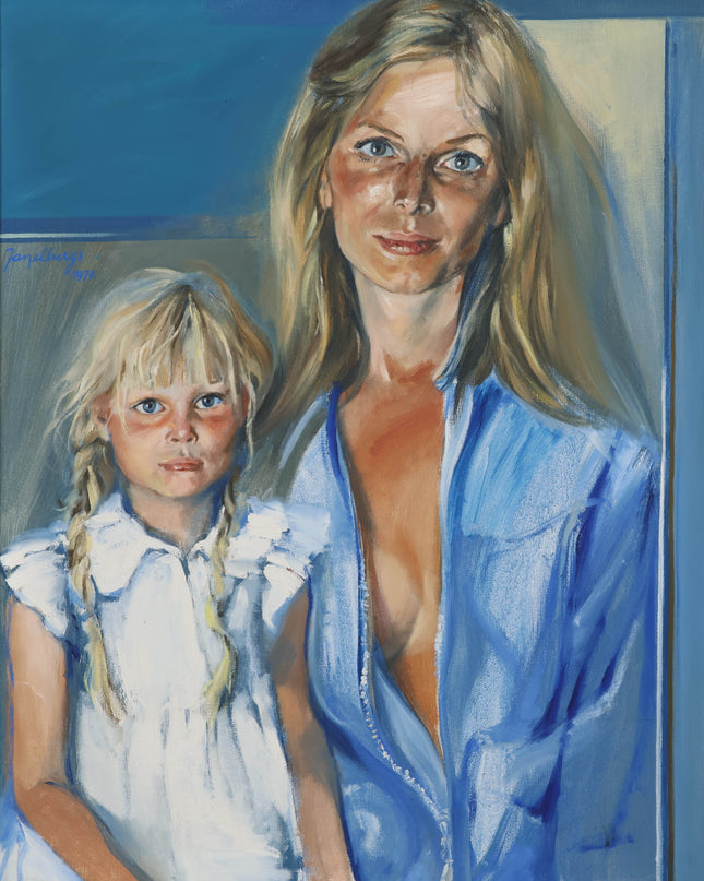 Moeder en dochter -  Jan M.C. Asselbergs (1937-2015)
