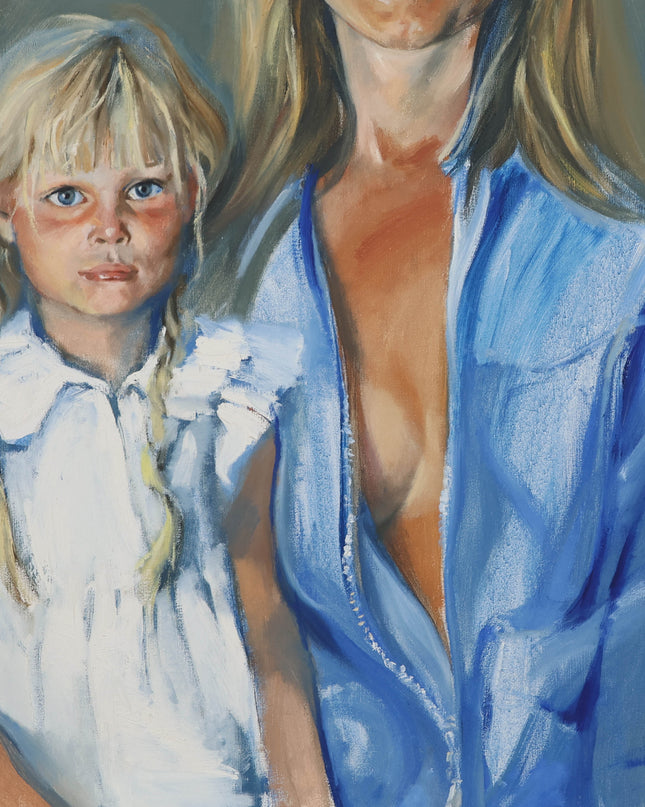 Moeder en dochter -  Jan M.C. Asselbergs (1937-2015)