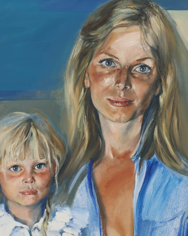 Moeder en dochter -  Jan M.C. Asselbergs (1937-2015)
