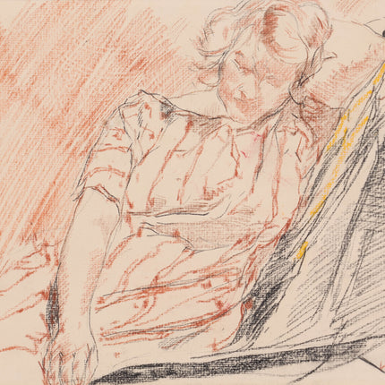 Zittende vrouw - Willem de Zwart (1862-1931)
