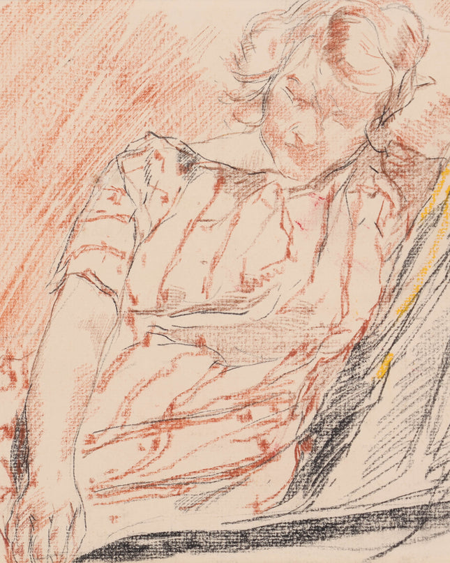 Zittende vrouw - Willem de Zwart (1862-1931)