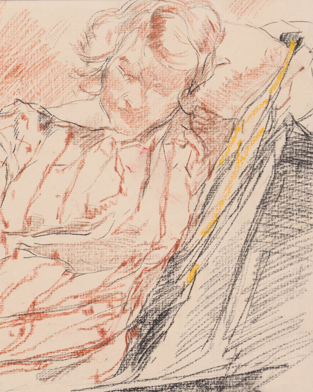 Zittende vrouw - Willem de Zwart (1862-1931)