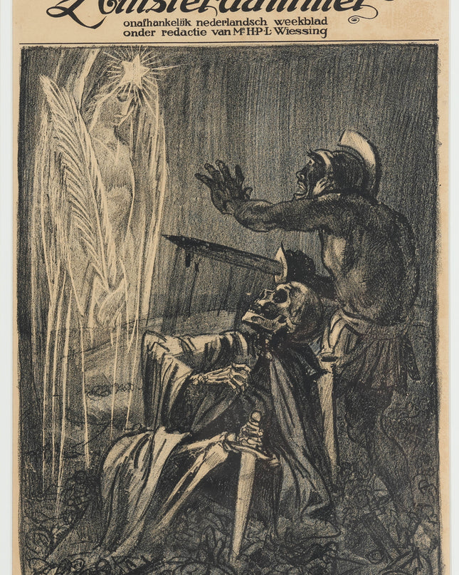 Jan Sluijters (1881-1957) - De nieuwe Amsterdammer 20 januari 1917