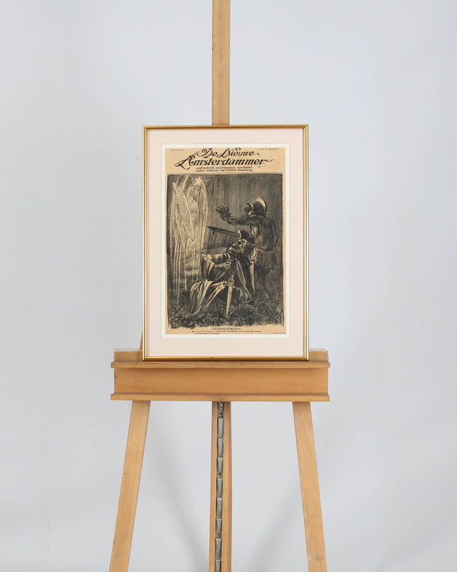 Jan Sluijters (1881-1957) - De nieuwe Amsterdammer 20 januari 1917