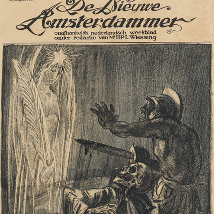Jan Sluijters (1881-1957) - De nieuwe Amsterdammer 20 januari 1917