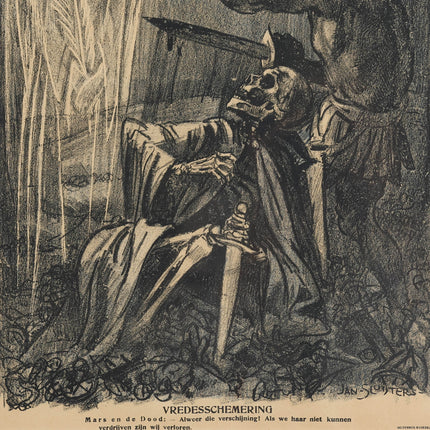 Jan Sluijters (1881-1957) - De nieuwe Amsterdammer 20 januari 1917