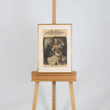 Jan Sluijters (1881-1957) - De nieuwe Amsterdammer 3 juni 1916