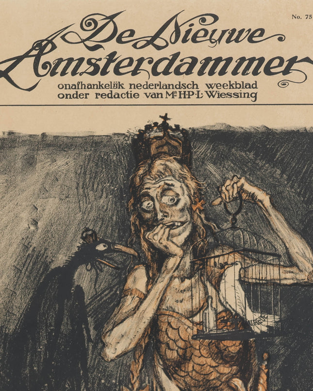 Jan Sluijters (1881-1957) - De nieuwe Amsterdammer 3 juni 1916
