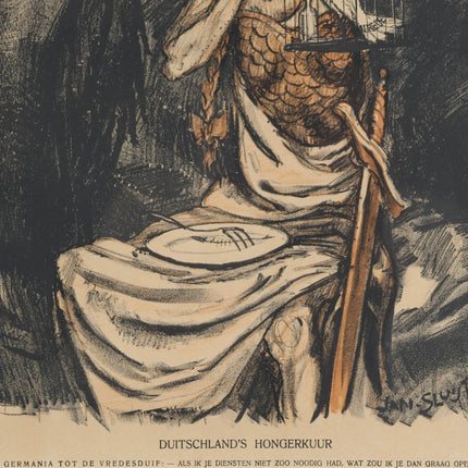 Jan Sluijters (1881-1957) - De nieuwe Amsterdammer 3 juni 1916