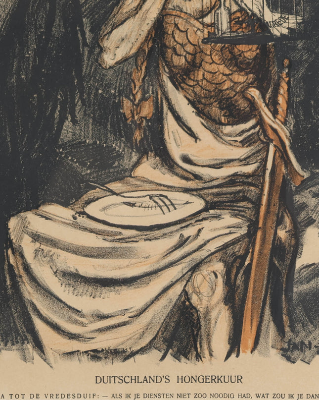 Jan Sluijters (1881-1957) - De nieuwe Amsterdammer 3 juni 1916