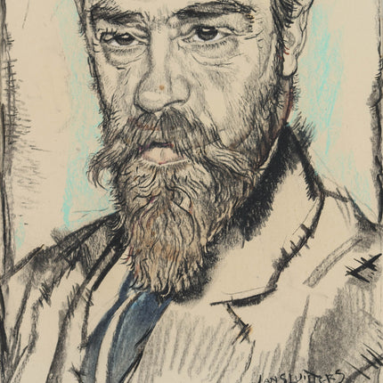 Jan Sluijters (1881-1957) -  Portret man
