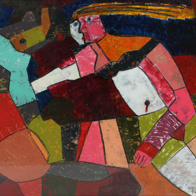 Theo Mackaay (1950) - Abstract figuur