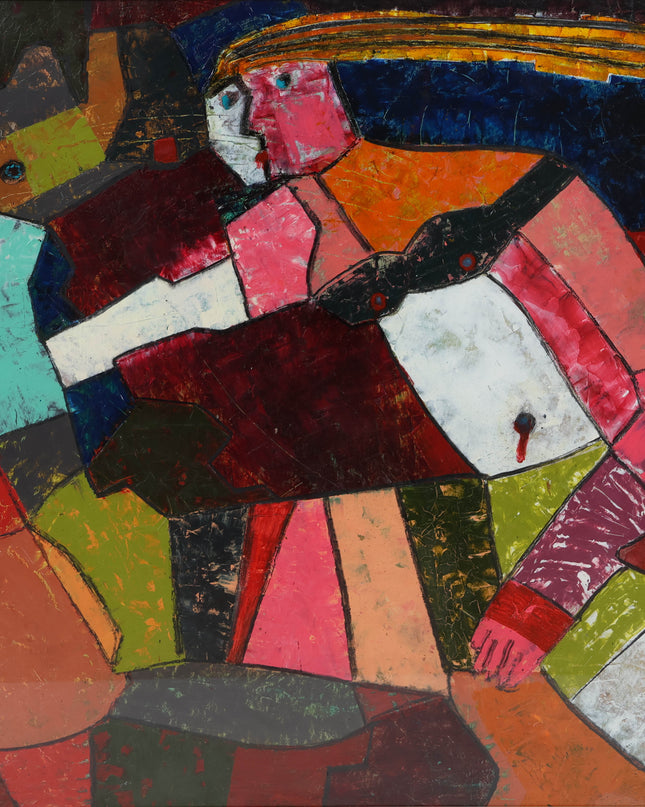 Theo Mackaay (1950) - Abstract figuur