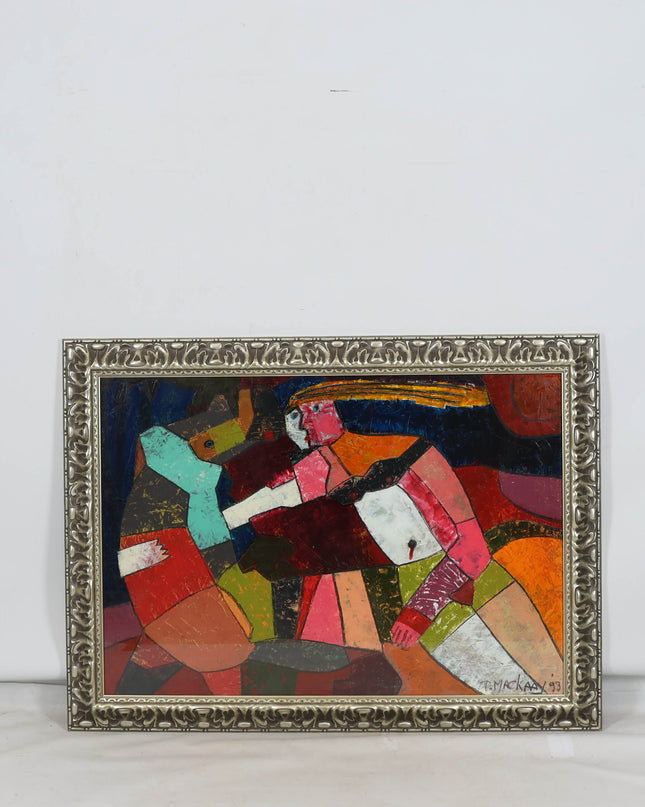 Theo Mackaay (1950) - Abstract figuur