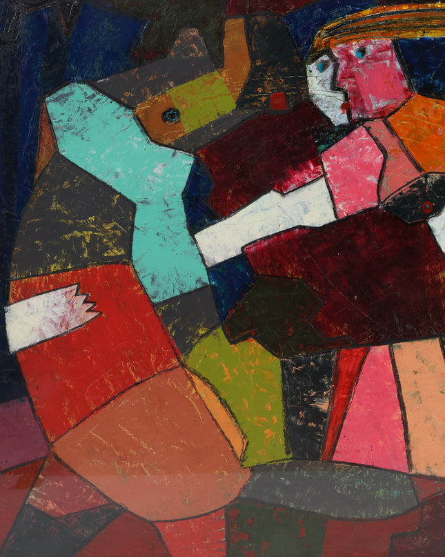 Theo Mackaay (1950) - Abstract figuur