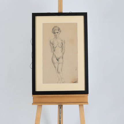 Johan Dijkstra (1896-1978)Atelier - Dubbelportret