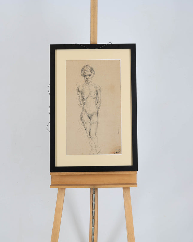 Johan Dijkstra (1896-1978)Atelier - Dubbelportret