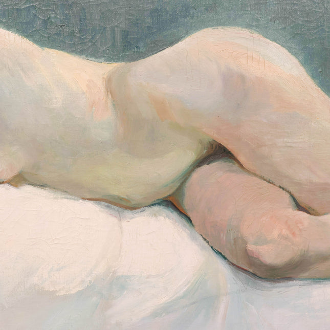 Liggend naakt  - Harrie Kuijten (1883-1952)