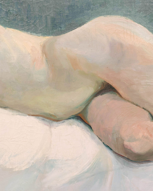 Liggend naakt  - Harrie Kuijten (1883-1952)