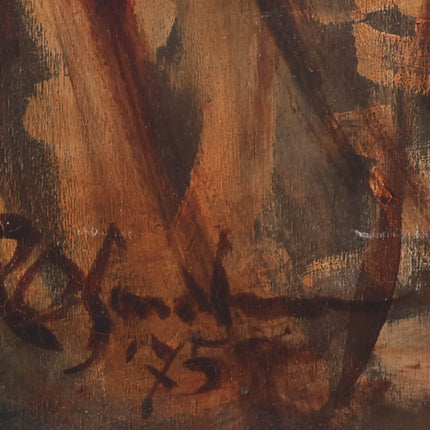 Hakkie van Rosmalen (1923-2001) - Kinderen in een bootje