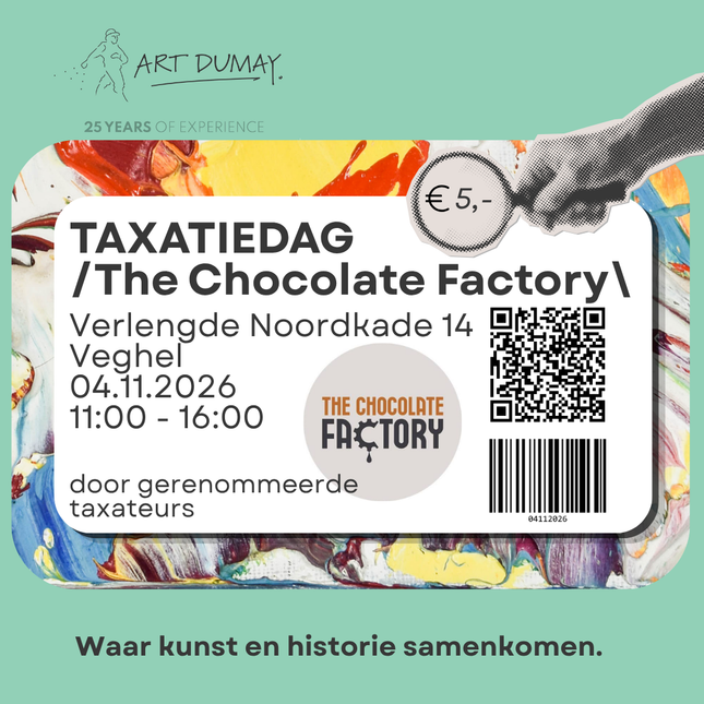 Taxatiedag The Chocolate Factory - 4 november 2026