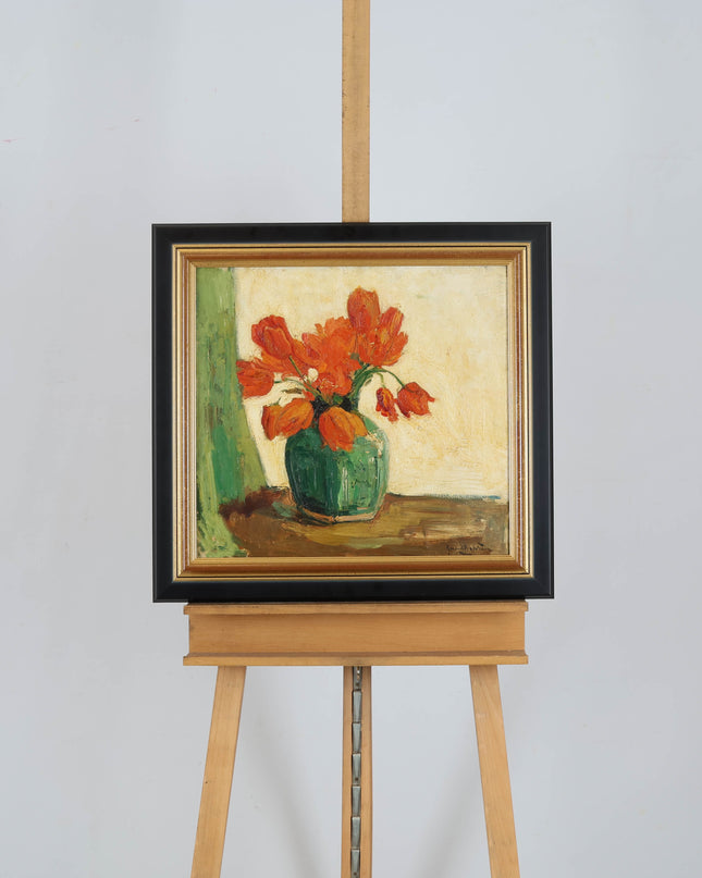 Gerard Baksteen (1887-1976) - Bloemen op tafel